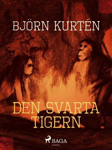 Portada del libro «Den svarta tigern», de Björn Kurtén