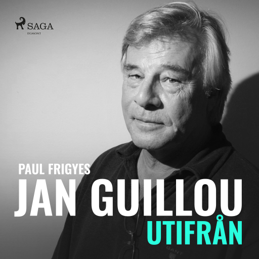 Portada del audiolibro «Jan Guillou - utifrån», de Paul Frigyes