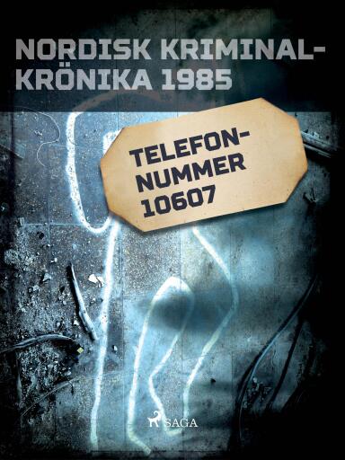 Portada del libro «Telefonnummer 10607», de Diverse