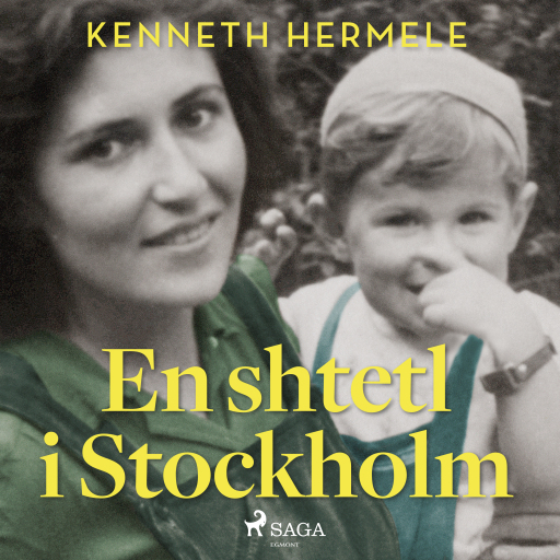 Portada del audiolibro «En shtetl i Stockholm», de Kenneth Hermele
