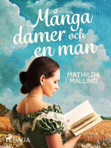 Portada del libro «Många damer och en man», de Mathilda Malling