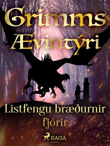 Portada del libro «Listfengu bræðurnir fjórir», de Grimmsbræður