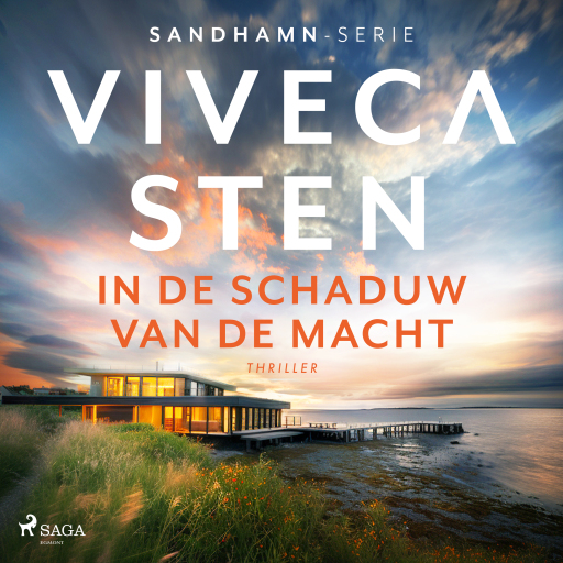 Portada del audiolibro «In de schaduw van de macht», de Viveca Sten
