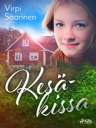 Portada del libro «Kesäkissa», de Virpi Saarinen