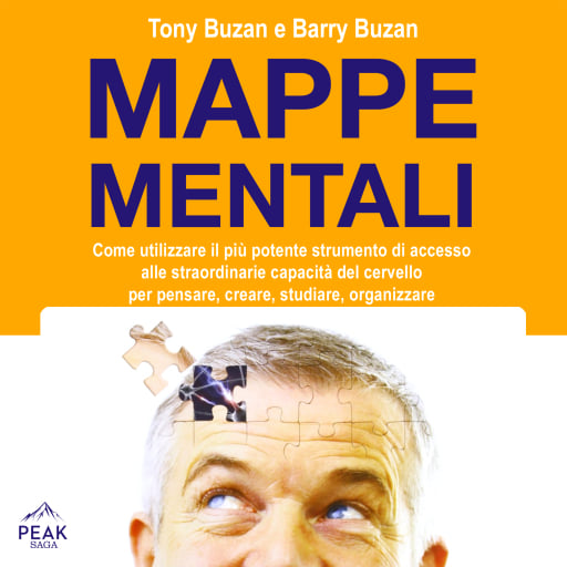 Portada del audiolibro «Mappe mentali», de Tony Buzan, Barry Buzan