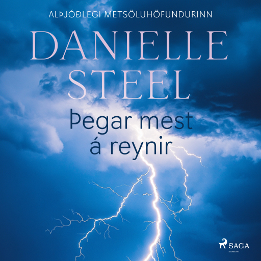 Portada del audiolibro «Þegar mest á reynir», de Danielle Steel