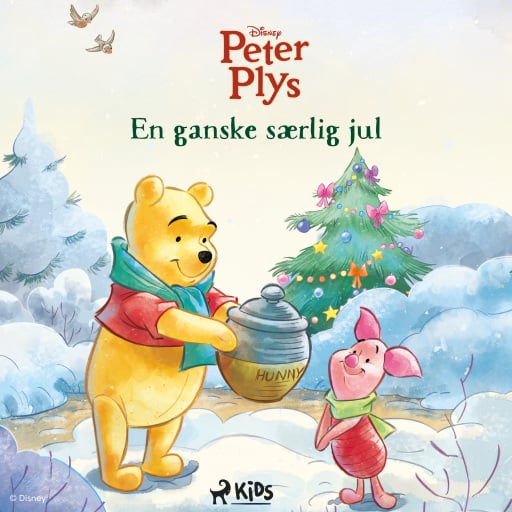 Portada del audiolibro «Peter Plys – En ganske særlig jul», de Disney