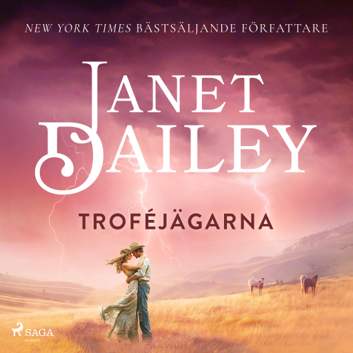 Portada del audiolibro «Troféjägarna», de Janet Dailey