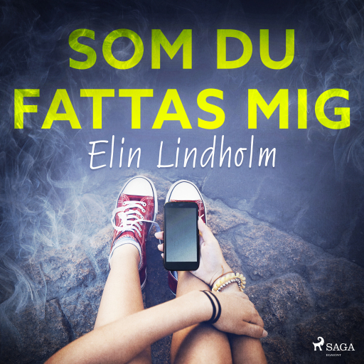 Portada del audiolibro «Som du fattas mig», de Elin Lindholm