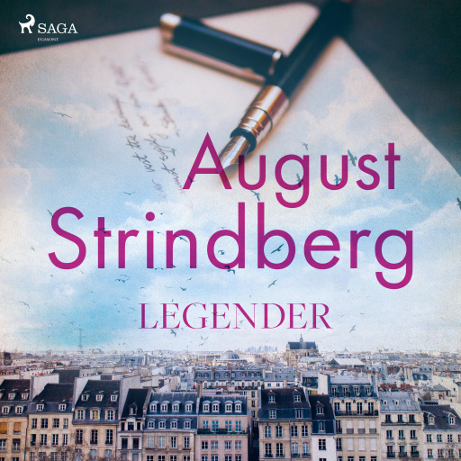 Portada del audiolibro «Legender», de August Strindberg
