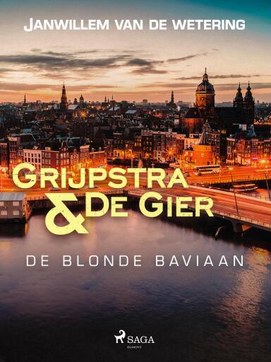 Portada del libro «De blonde baviaan», de Janwillem van de Wetering