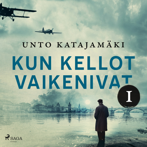 Portada del audiolibro «Kun kellot vaikenivat I», de Unto Katajamäki