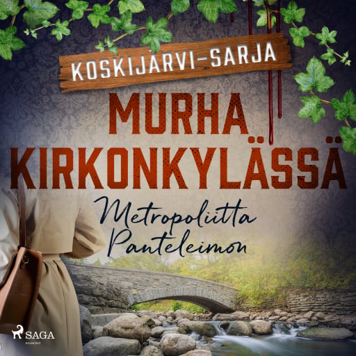 Portada del audiolibro «Murha kirkonkylässä», de Metropoliitta Panteleimon