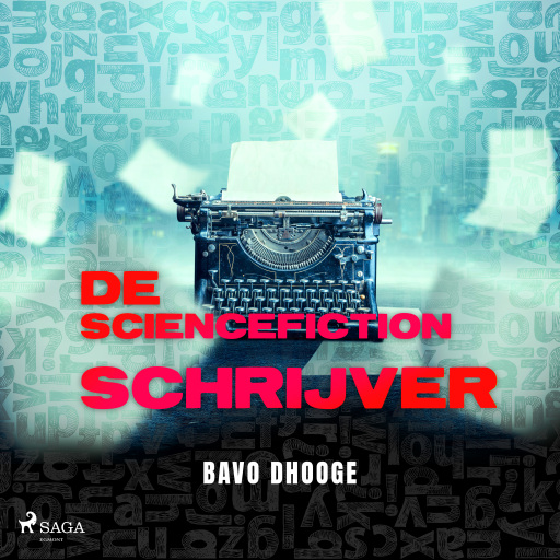 Portada del audiolibro «De Sciencefictionschrijver», de Bavo Dhooge