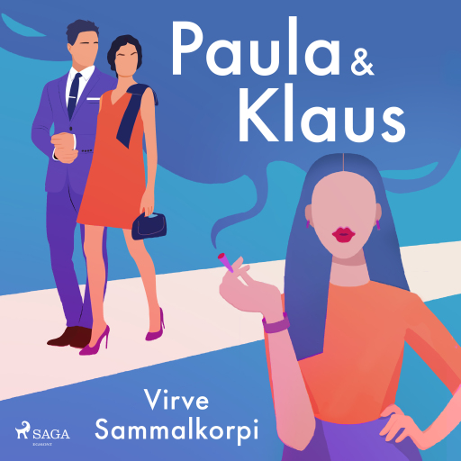 Portada del audiolibro «Paula ja Klaus», de Virve Sammalkorpi