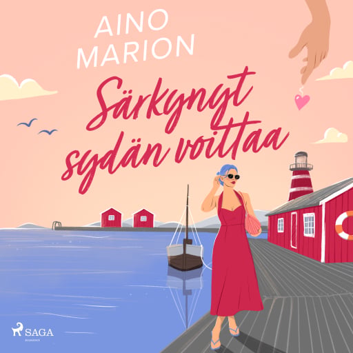 Portada del audiolibro «Särkynyt sydän voittaa», de Aino Marion