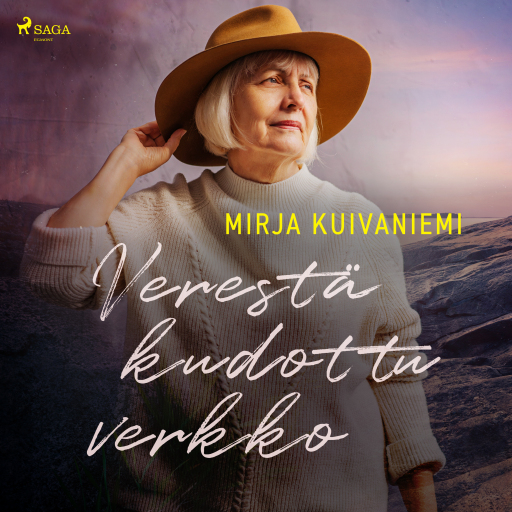 Portada del audiolibro «Verestä kudottu verkko», de Mirja Kuivaniemi