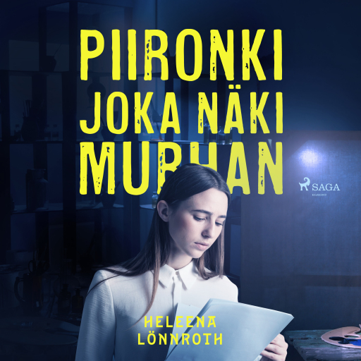 Portada del audiolibro «Piironki, joka näki murhan», de Heleena Lönnroth