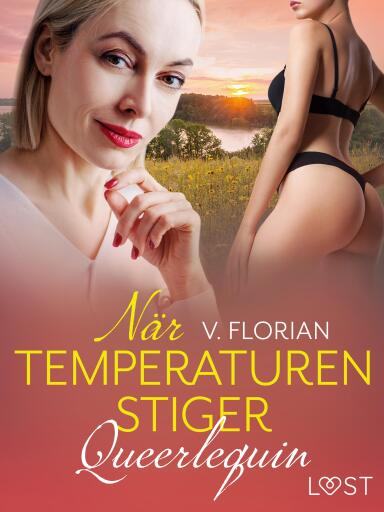 Portada del libro «Queerlequin: När temperaturen stiger», de V. Florian