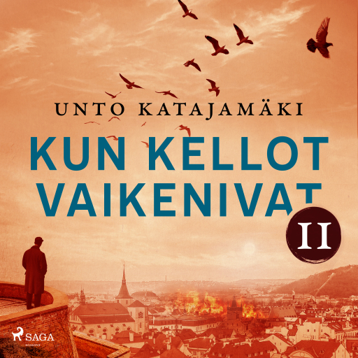 Portada del audiolibro «Kun kellot vaikenivat II», de Unto Katajamäki