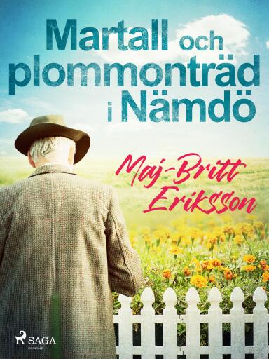Portada del libro «Martall och plommonträd i Nämdö», de Maj-Britt Eriksson