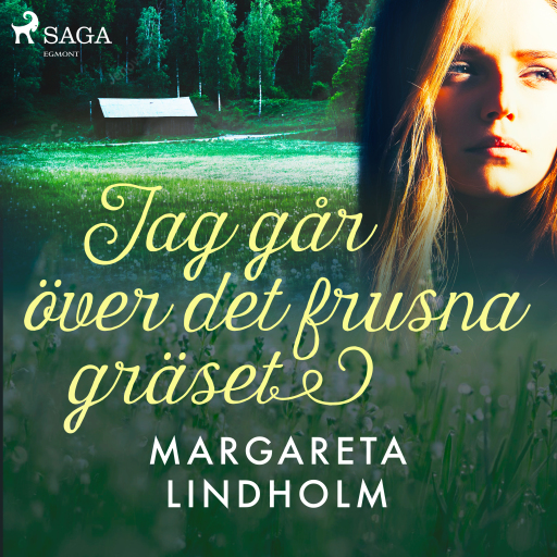 Portada del audiolibro «Jag går över det frusna gräset», de Margareta Lindholm