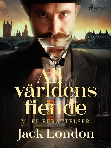 Portada del libro «All världens fiende m. fl berättelser», de Jack London