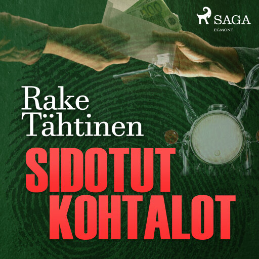 Portada del audiolibro «Sidotut kohtalot», de Rake Tähtinen