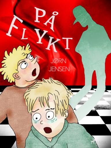 Portada del libro «På flykt», de Jørn Jensen