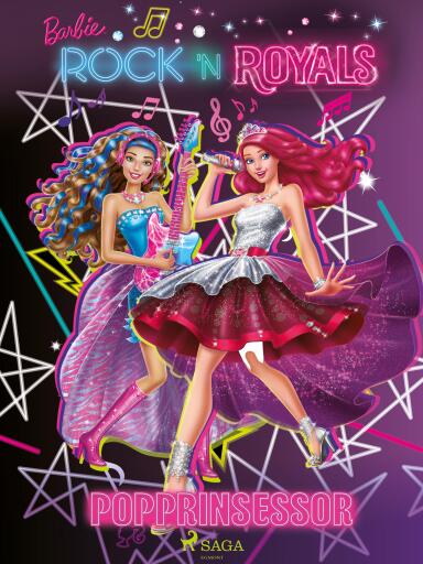 Portada del libro «Barbie - Popprinsessor», de Mattel