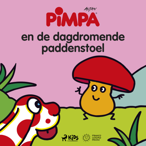 Portada del audiolibro «Pimpa - Pimpa en de dagdromende paddenstoel», de Altan