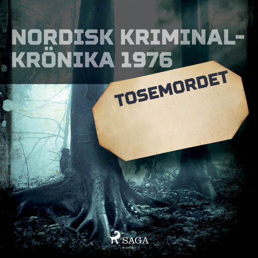 Portada del audiolibro «Tosemordet», de Diverse