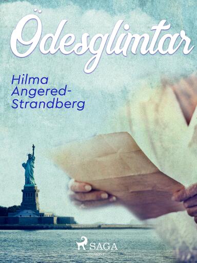 Portada del libro «Ödesglimtar», de Hilma Angered-Strandberg
