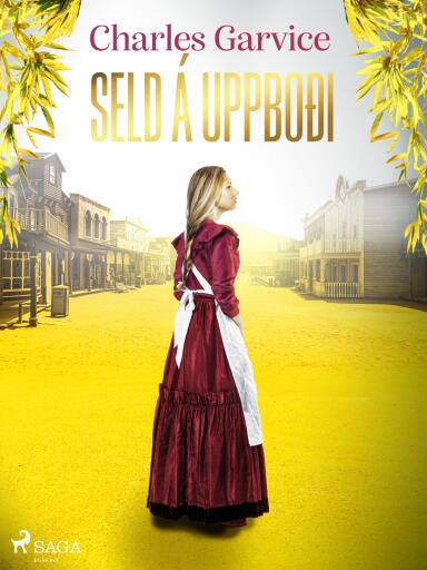 Portada del libro «Seld á uppboði», de Charles Garvice