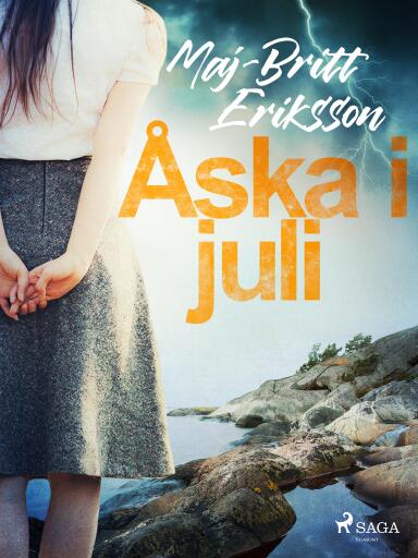 Portada del libro «Åska i juli», de Maj-Britt Eriksson