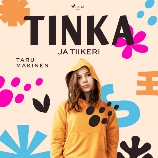 Portada del audiolibro «Tinka ja Tiikeri», de Taru Mäkinen