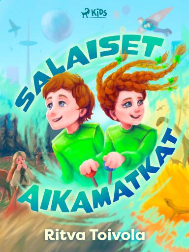 Portada del libro «Salaiset aikamatkat», de Ritva Toivola