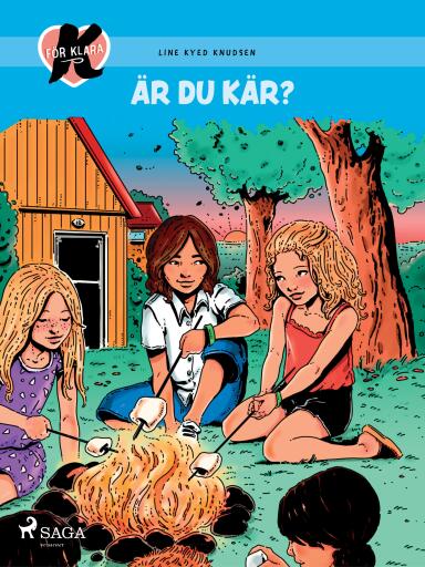 Portada del libro «K för Klara 19 - Är du kär?», de Line Kyed Knudsen