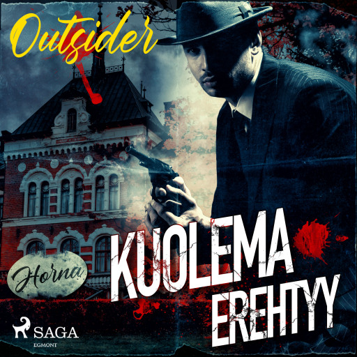 Portada del audiolibro «Kuolema erehtyy», de Outsider