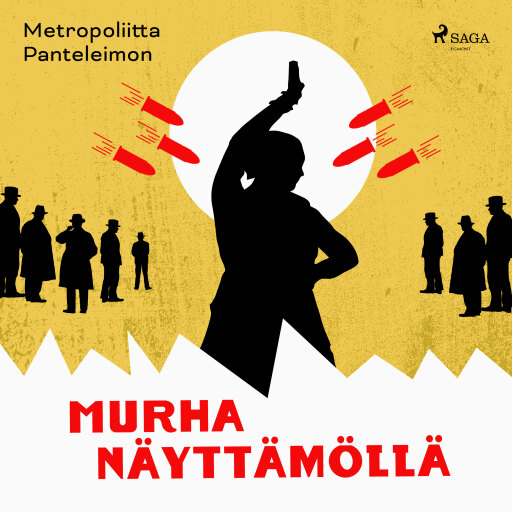 Portada del audiolibro «Murha näyttämöllä», de Metropoliitta Panteleimon