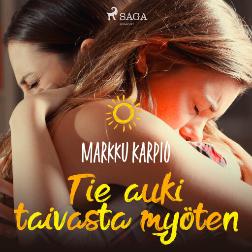 Portada del audiolibro «Tie auki taivasta myöten», de Markku Karpio