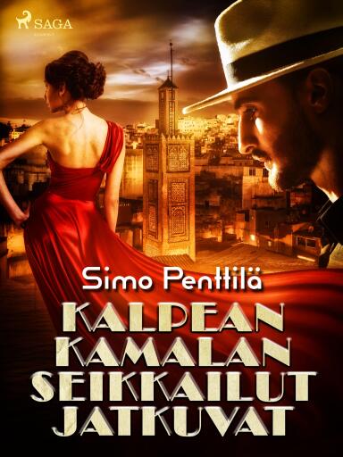 Portada del libro «Kalpean Kamalan seikkailut jatkuvat», de Simo Penttilä