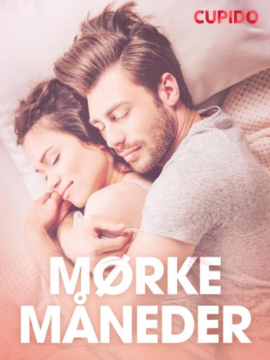Portada del libro «Mørke måneder - erotiske noveller», de Cupido