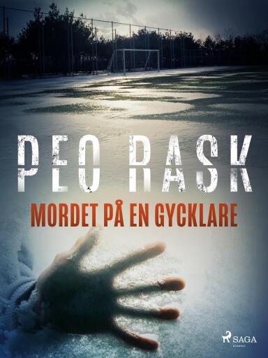 Portada del libro «Mordet på en gycklare», de Peo Rask