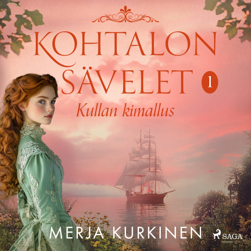 Portada del audiolibro «Kohtalon sävelet – Kullan kimallus», de Merja Kurkinen