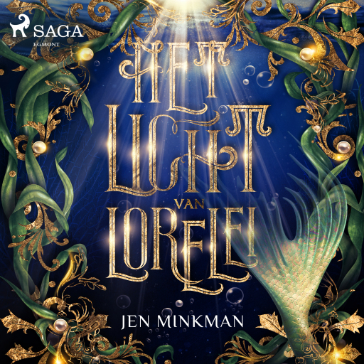 Portada del audiolibro «Het licht van Lorelei», de Jen Minkman
