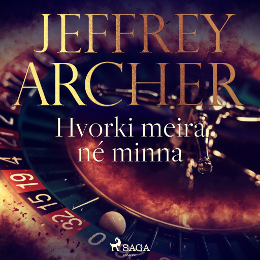 Portada del audiolibro «Hvorki meira né minna», de Jeffrey Archer