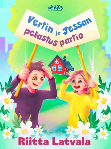 Portada del libro «Vertin ja Jessan pelastuspartio», de Riitta Latvala
