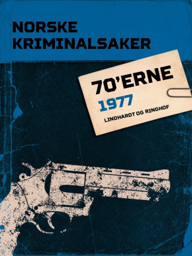 Portada del libro «Norske Kriminalsaker 1977», de Diverse
