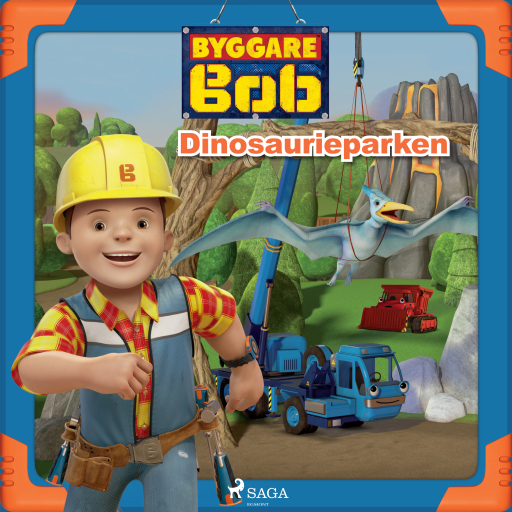 Portada del audiolibro «Byggare Bob - Dinosaurieparken», de Mattel